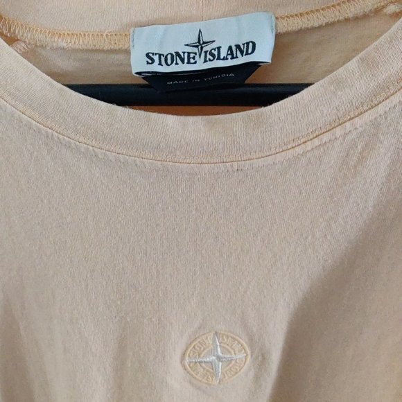 Stone Island Embroidered Compass in Salmon XL - Picture 2 of 4